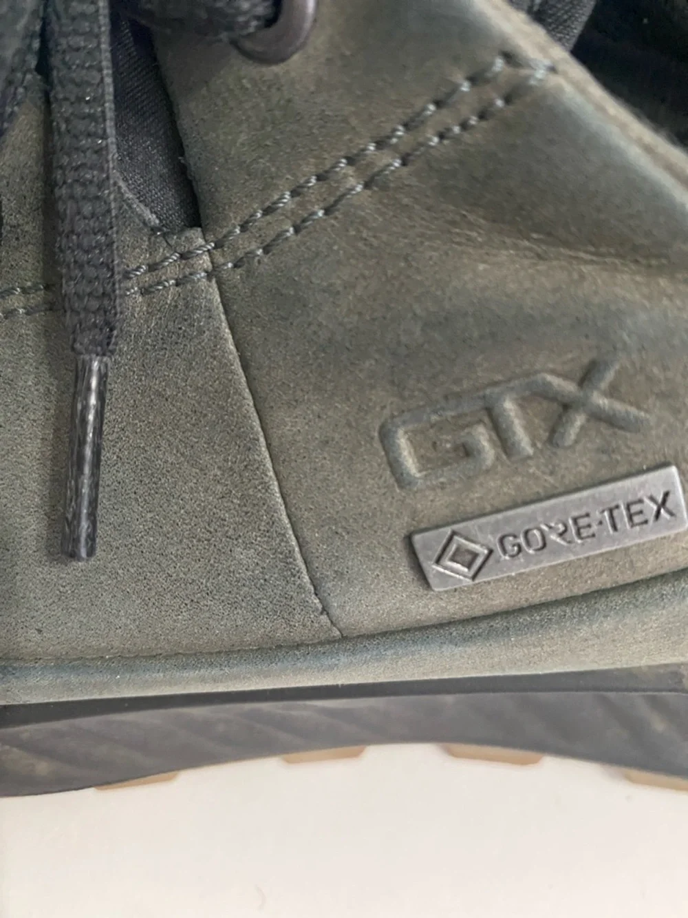 Ecco GTX Gore-Tex Exostrike Phorene Sole Dark Green Low Top Men’s Size9 (43)